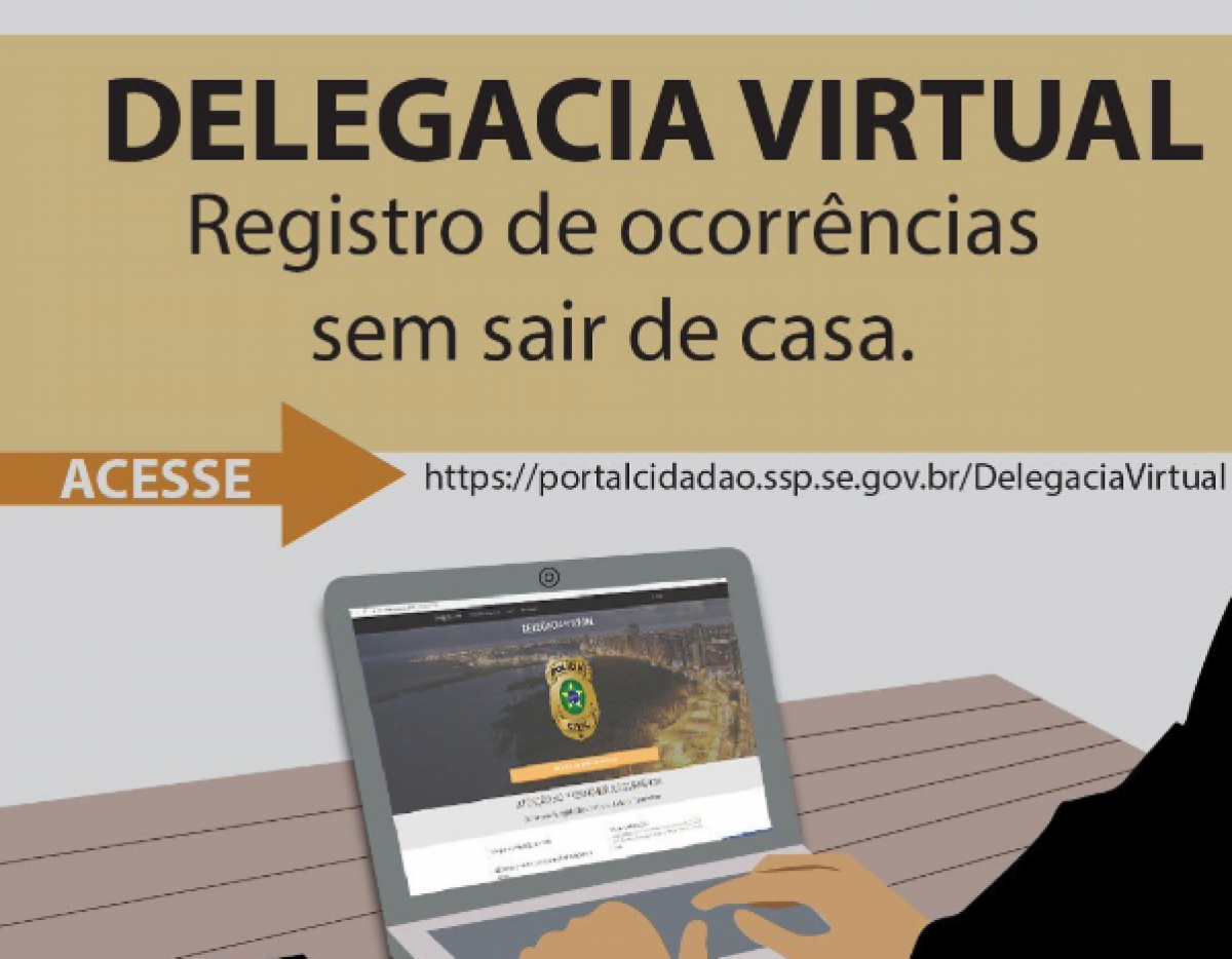 Resultado de imagem para Delegacia Eletrônica registra quase 30% das ocorrências da Polícia Civil