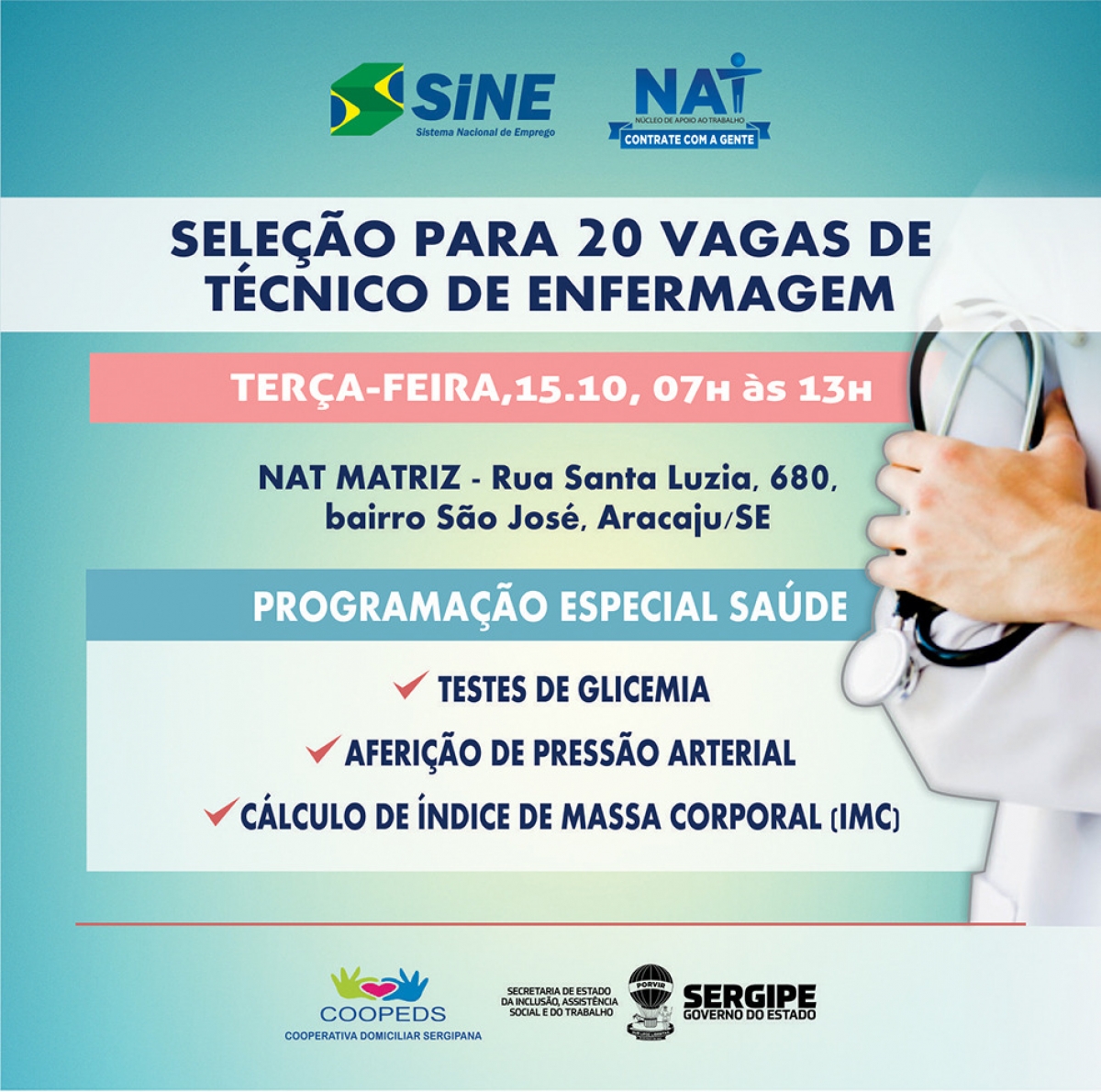 Técnico De Enfermagem – CTPR SERICOS MEDICOS – Empregos São Paulo