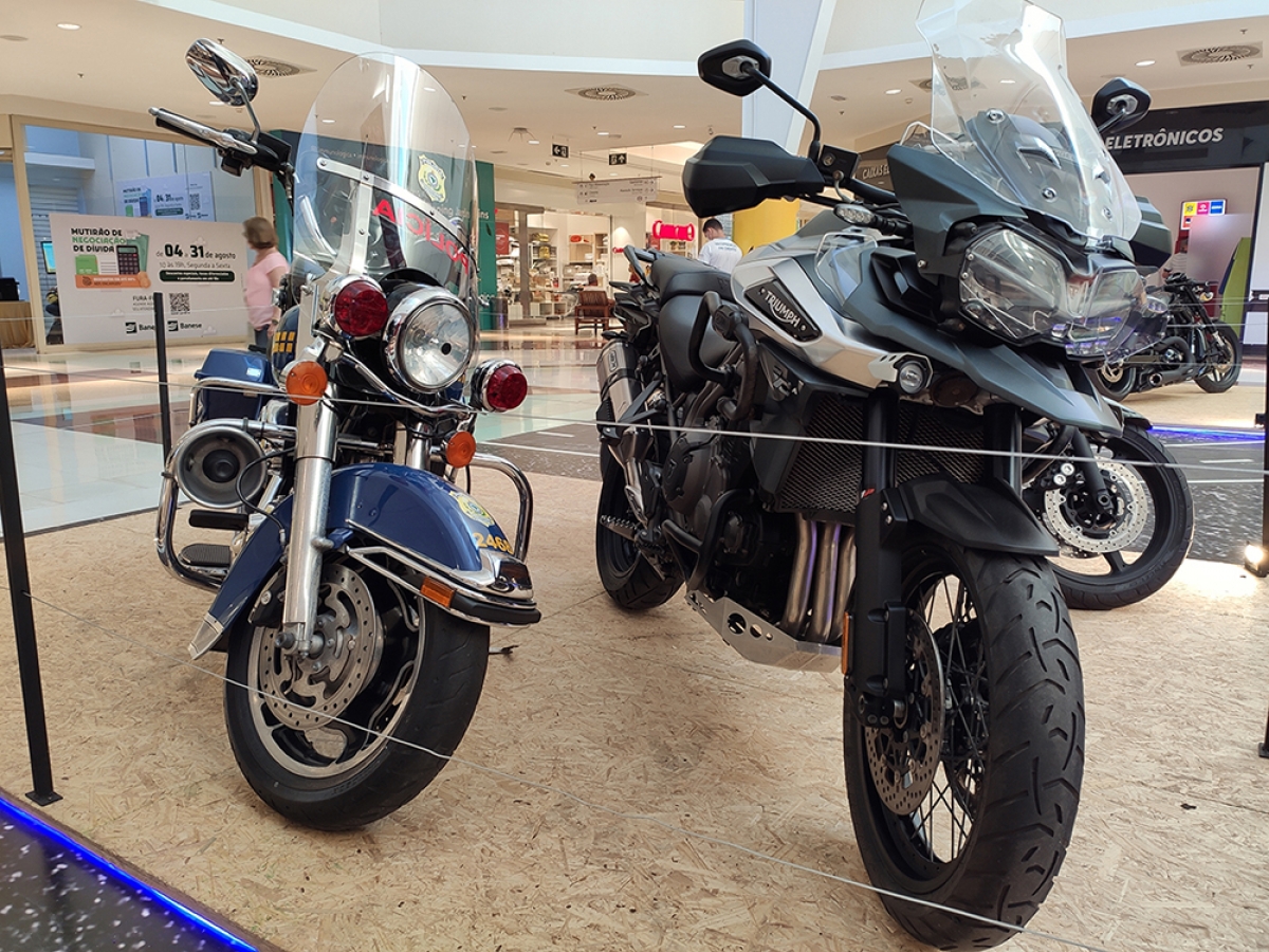 Exposição de Motos Antigas no Maxi Shopping vai até 31 de agosto