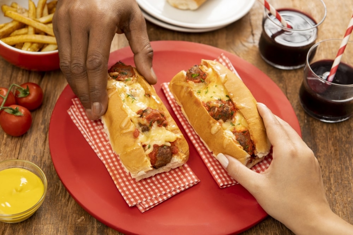 Lanche Hot Dog no Forno Completo - Manga com Pimenta, Receita