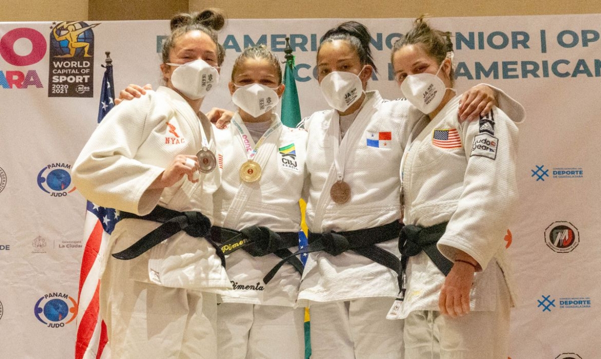 Com três campeões, Brasil vai sete vezes ao pódio no Pan de judô (Foto: Confederación Panamericana de Judo/ Divulgação)