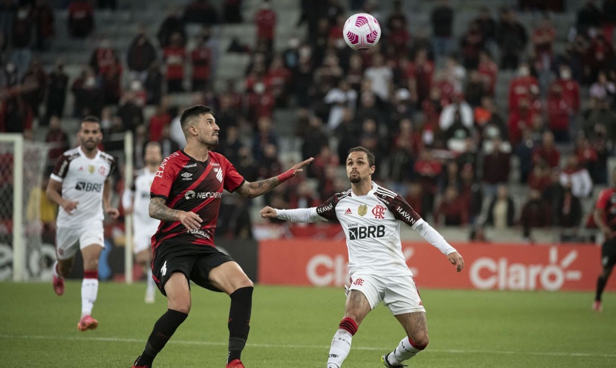 Flamengo arranca empate com Athletico-PR na Arena da Baixada (Foto: Alexandre Vidal/ Flamengo)