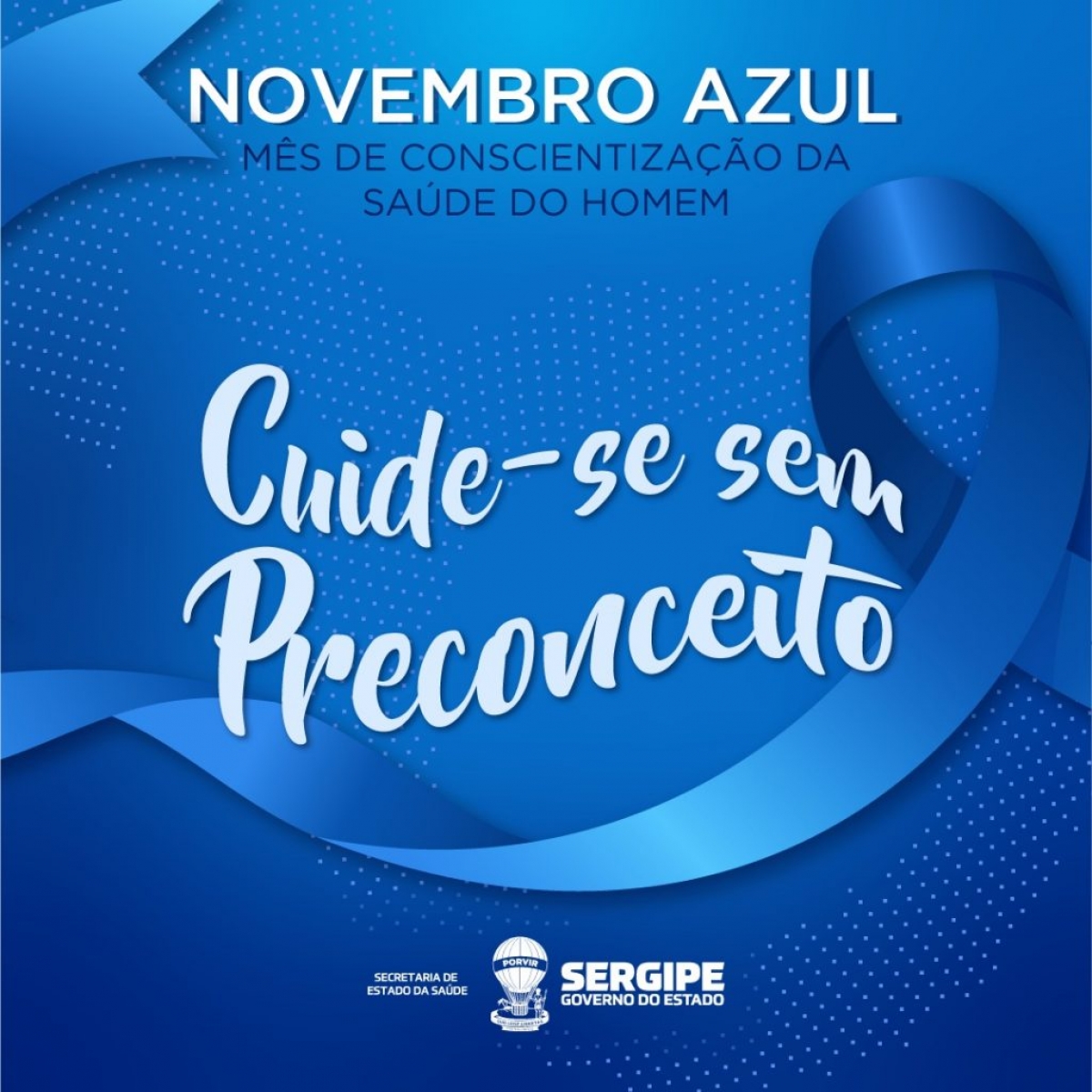 Novembro Azul traz alerta importante sobre a saúde do homem (Imagem: SES/SE)