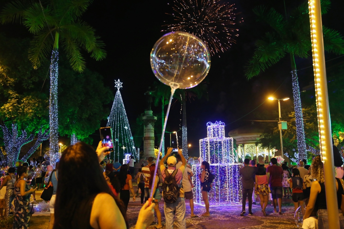 Natal Iluminado no Centro conta com 49 dias de programação especial; confira (Foto: Marcelle Cristinne/ Prefeitura de Aracaju)