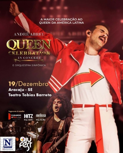 Espetáculo em tributo ao Queen será apresentado em Aracaju (Imagem: Divulgação)