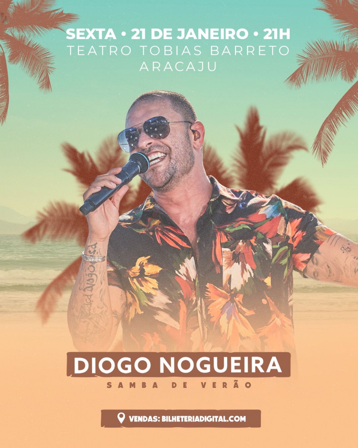 Diogo Nogueira apresenta "Samba de Verão" (Imagem: Divulgação)
