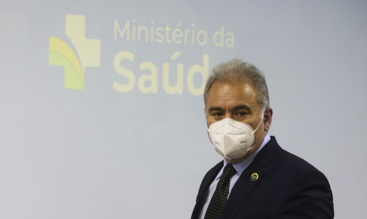 Ministro da Saúde, Marcelo Queiroga (Foto: Valter Campanato/ Agência Brasil)