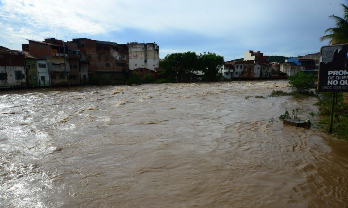 Estrago das chuvas na cidade de Salinas, Minas Gerais (Foto: Marco Evangelista/ Governo de Minas Gerais)
