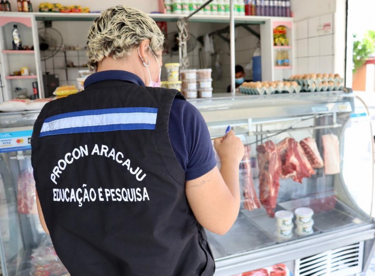 Procon Aracaju divulga pesquisa comparativa de preços dos cortes de carne Procon Aracaju (Foto: Ascom Semdec/ Prefeitura de Aracaju)