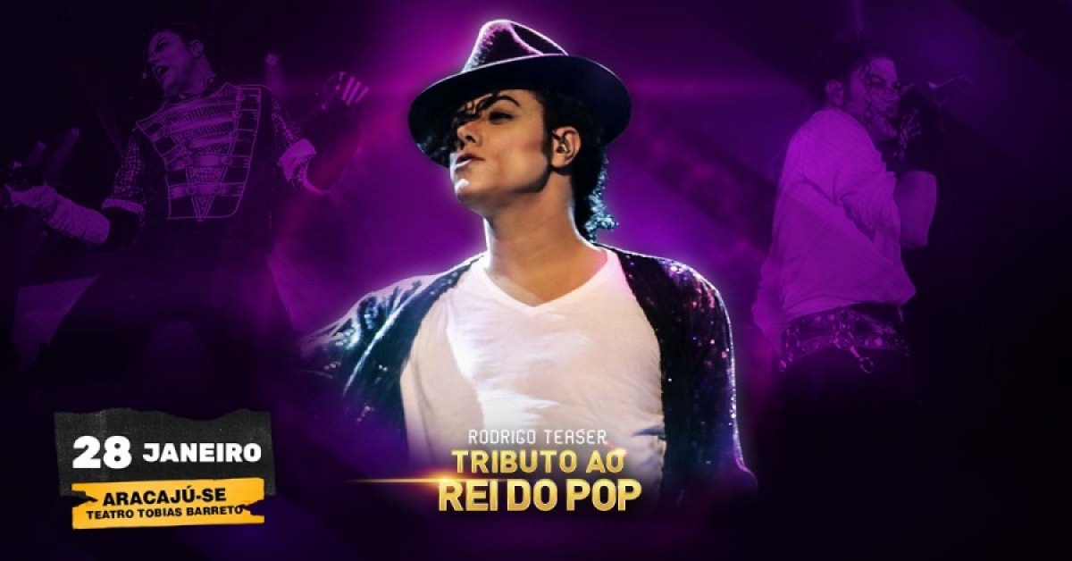 Rodrigo Teaser fará show "Tributo ao Rei do Pop" em Aracaju (Foto: Divulgação)