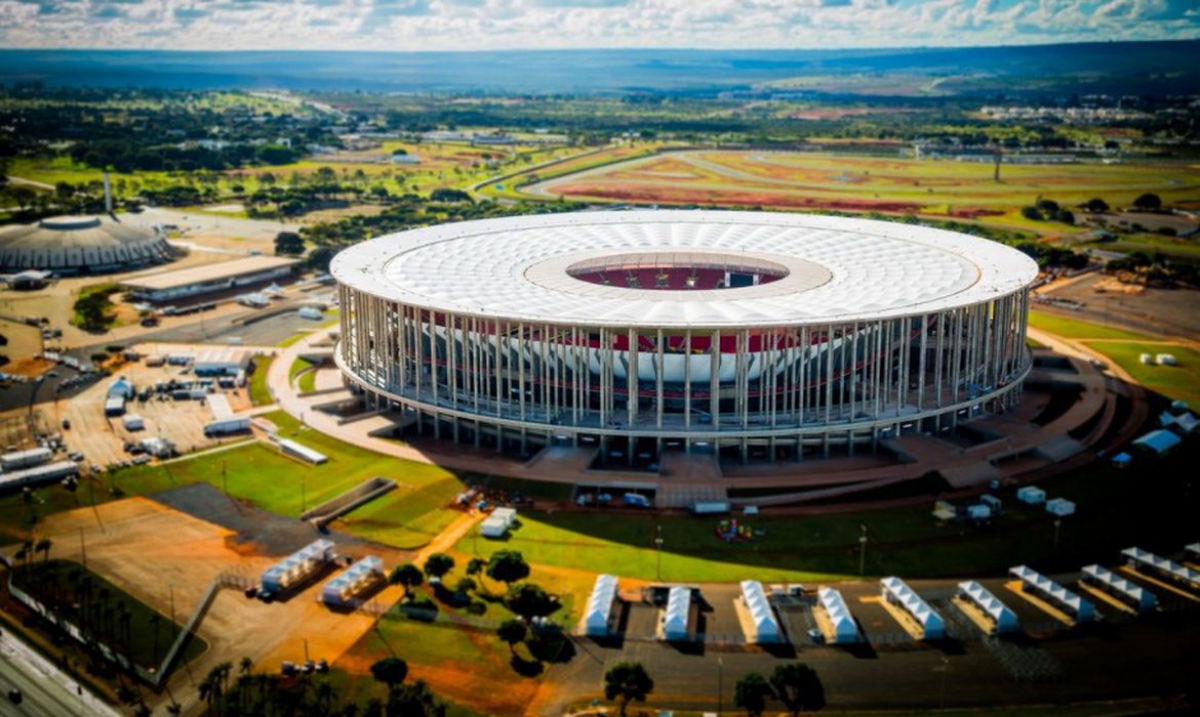 Estádio Mané Garrincha - Estádio Nacional de Brasília (Foto: Reprodução CBF/ Arena BSB/ Divulgação)
