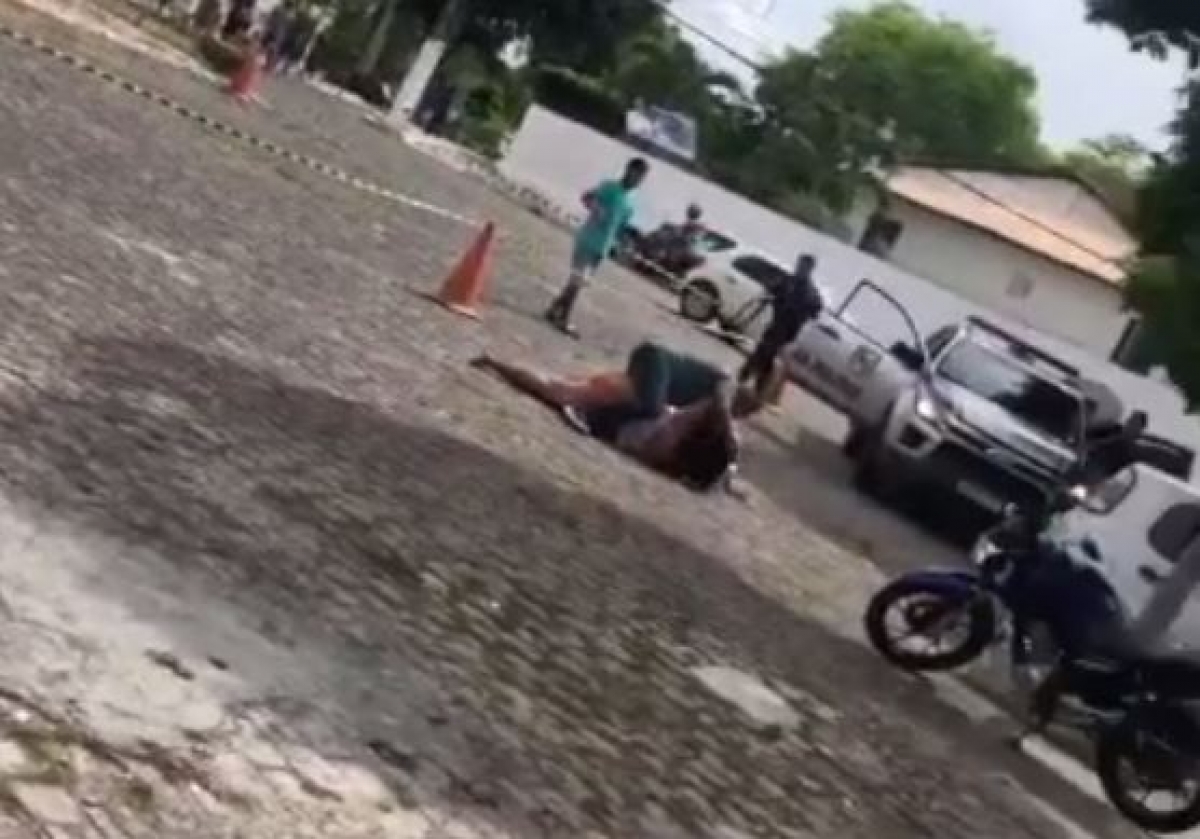 Polícia Militar flagra tentativa de feminicídio, desarma autor e prende homem em flagrante em São Cristóvão (Foto: SSP/SE)