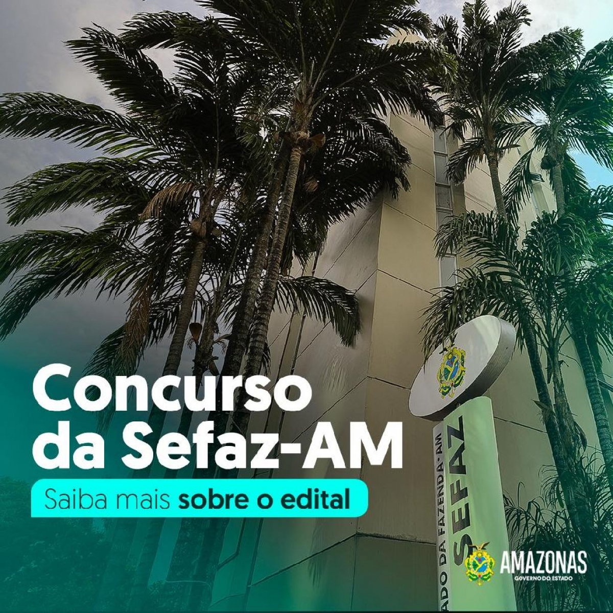 Governador Wilson Lima anuncia publicação do edital do concurso da Sefaz do Amazonas (Imagem: Divulgação/ Sefaz/AM)