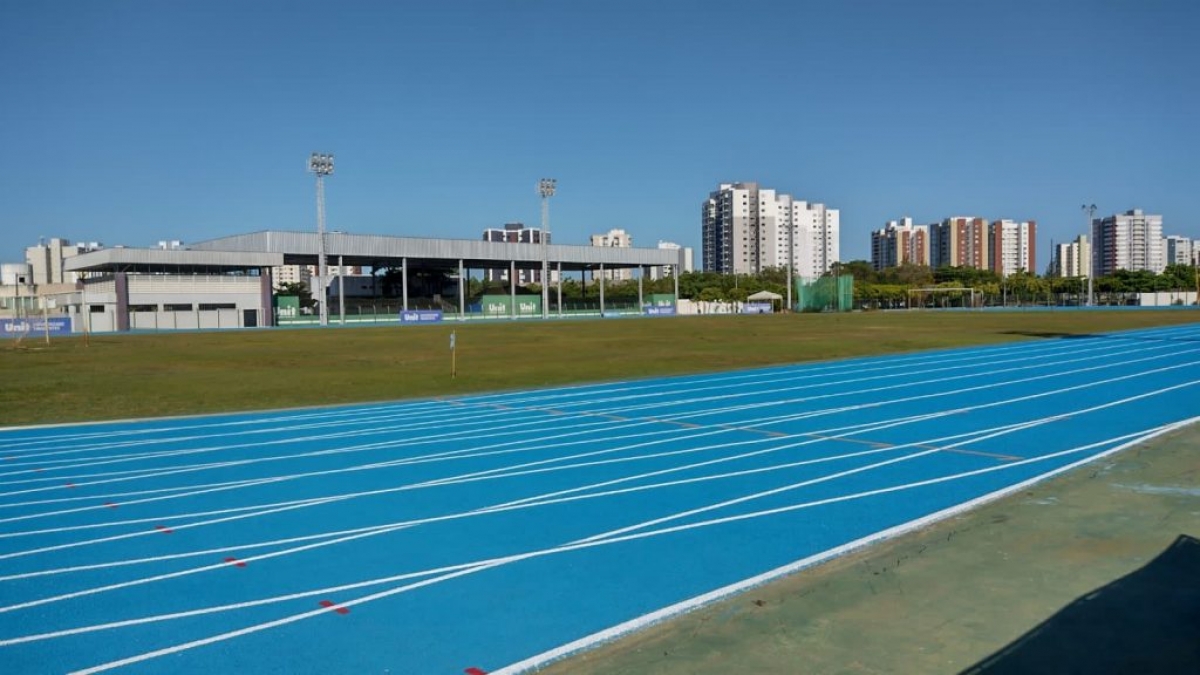 Seletiva nacional de atletismo da Gymnasiade 2022 acontece na Unit (Foto: Assessoria de Comunicação Unit)