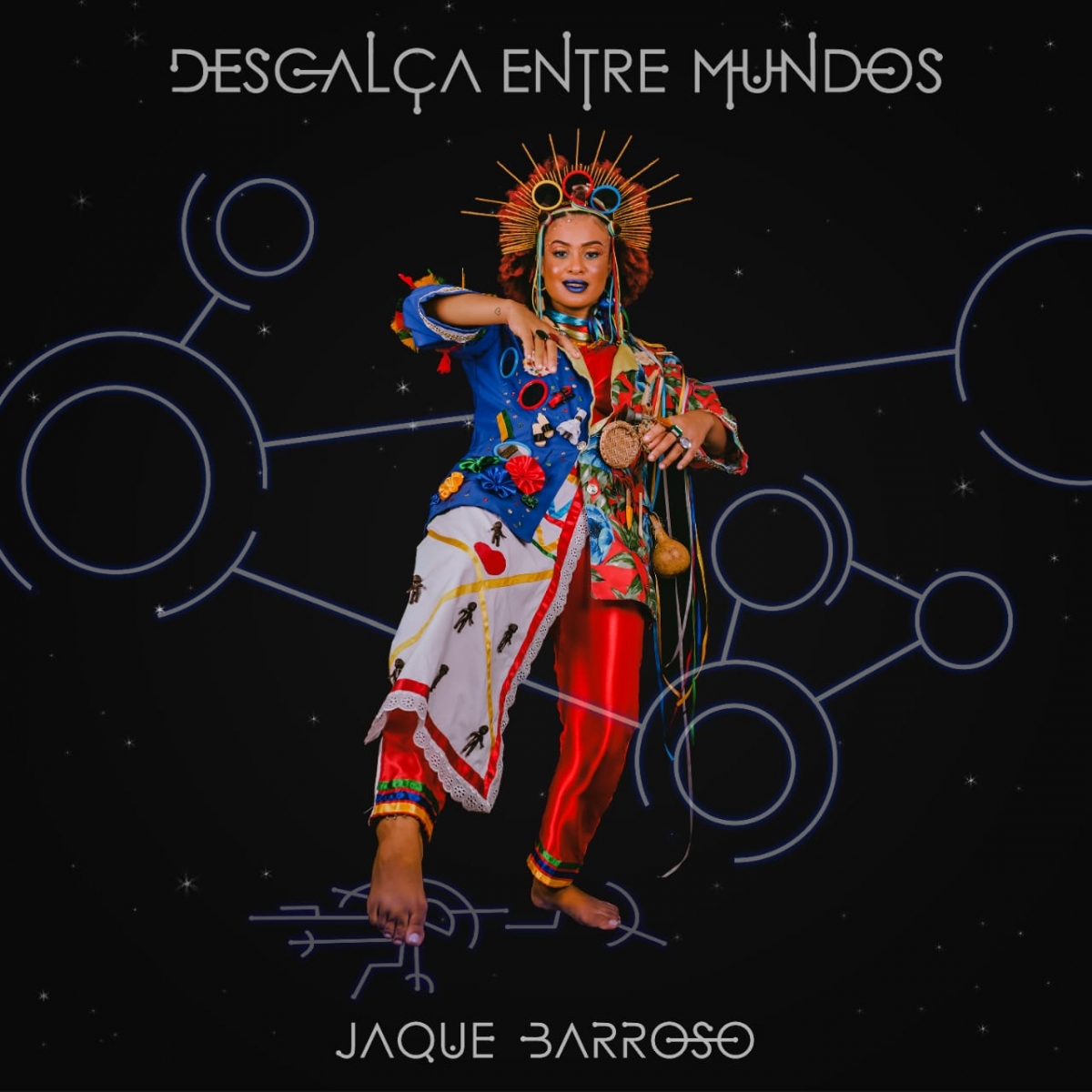 "Descalça Entre Mundos": Jaque Barroso lança primeiro disco solo (Imagem: Reprodução)
