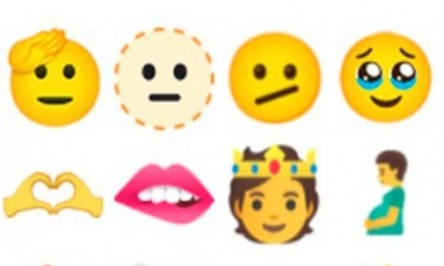 Alguns dos 37 novos emojis que estão disponíveis no sistema IOS - Imagem: Reprodução