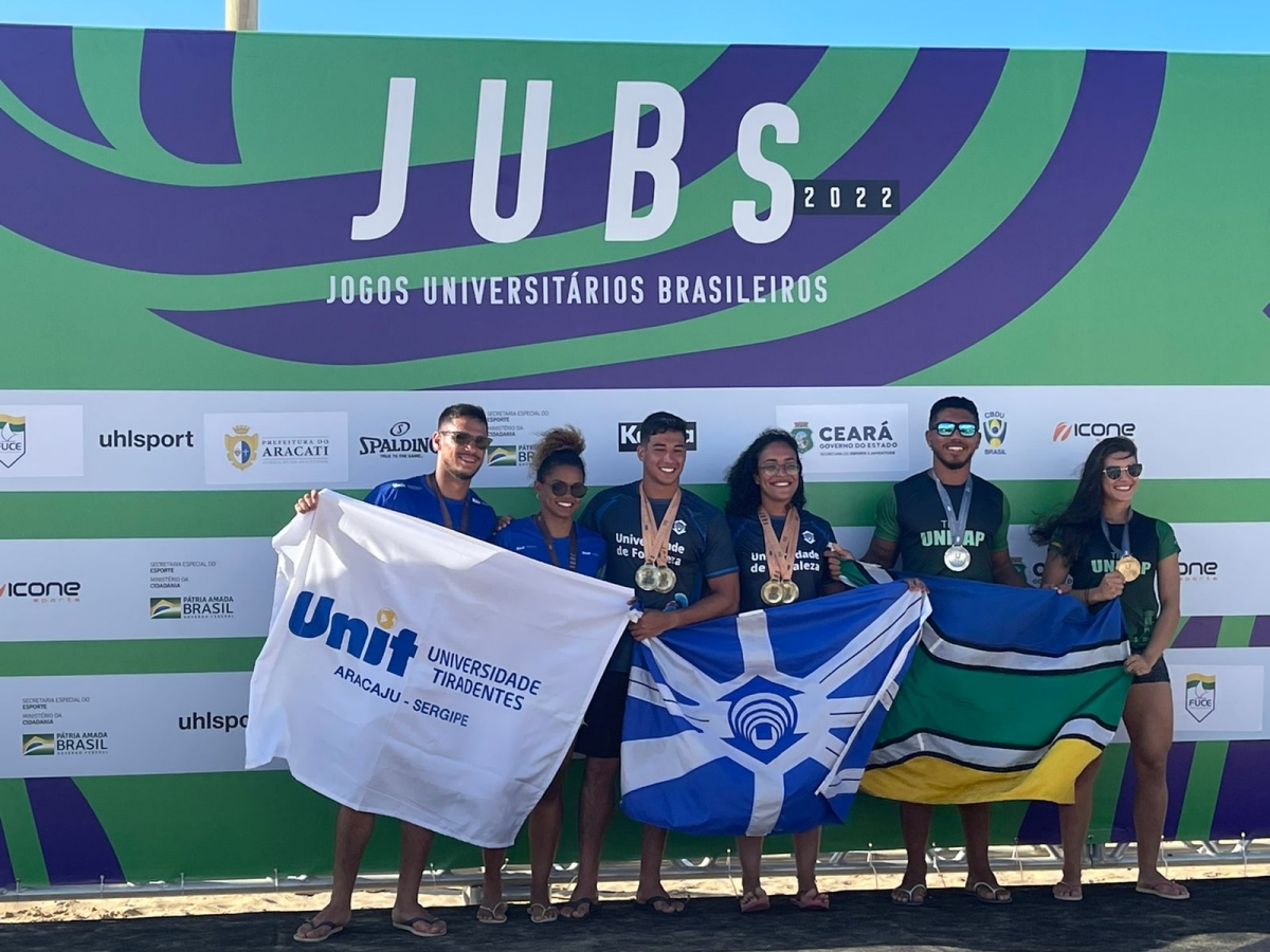 JUBs Praia: Unit representará o Brasil no Mundial Universitário de Vôlei de Praia - Foto: Asscom Unit