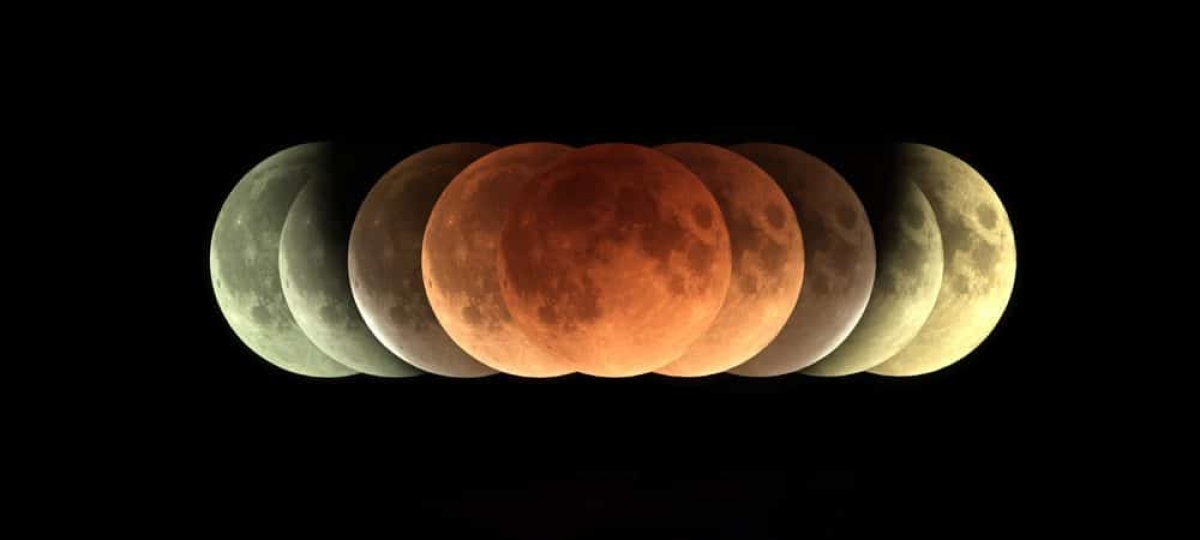 Eclipse lunar total formará "Lua de Sangue" no próximo domingo; saiba como assistir - Foto: Olhar Digital