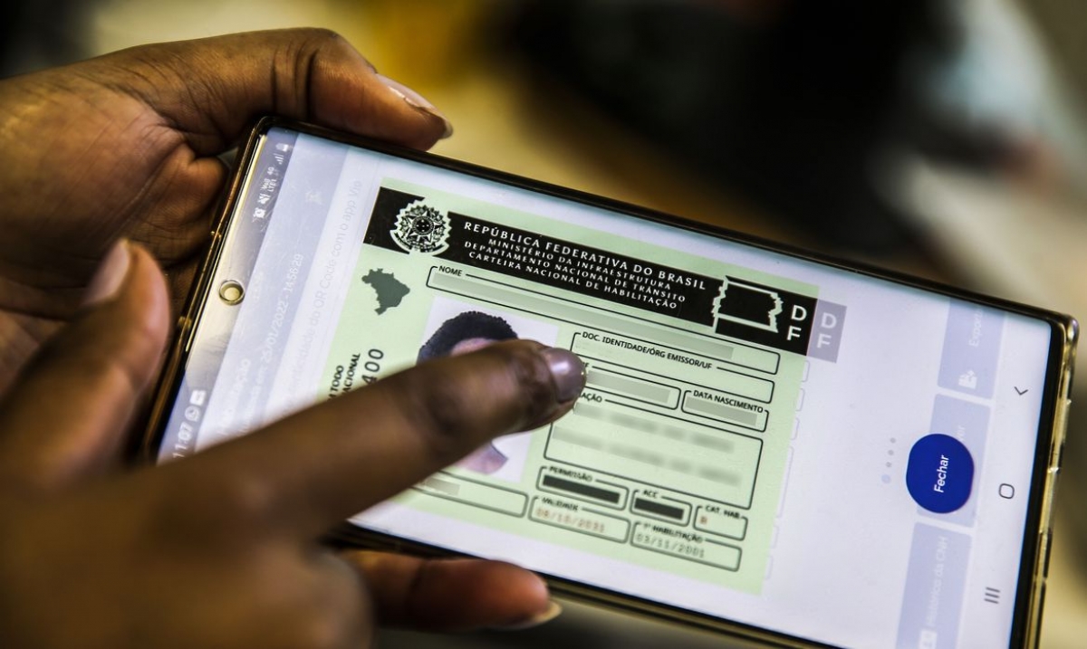 CNH Digital poderá ser usada para identificar candidatos do Enem - Foto:  Marcello Casal Jr. | Agência Brasil