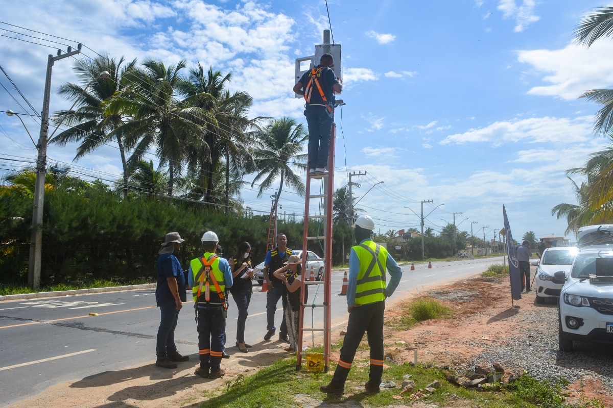 ITPS inicia verificação metrológica de radares instalados na rodovia Inácio Barbosa - Foto: Assessoria ITPS