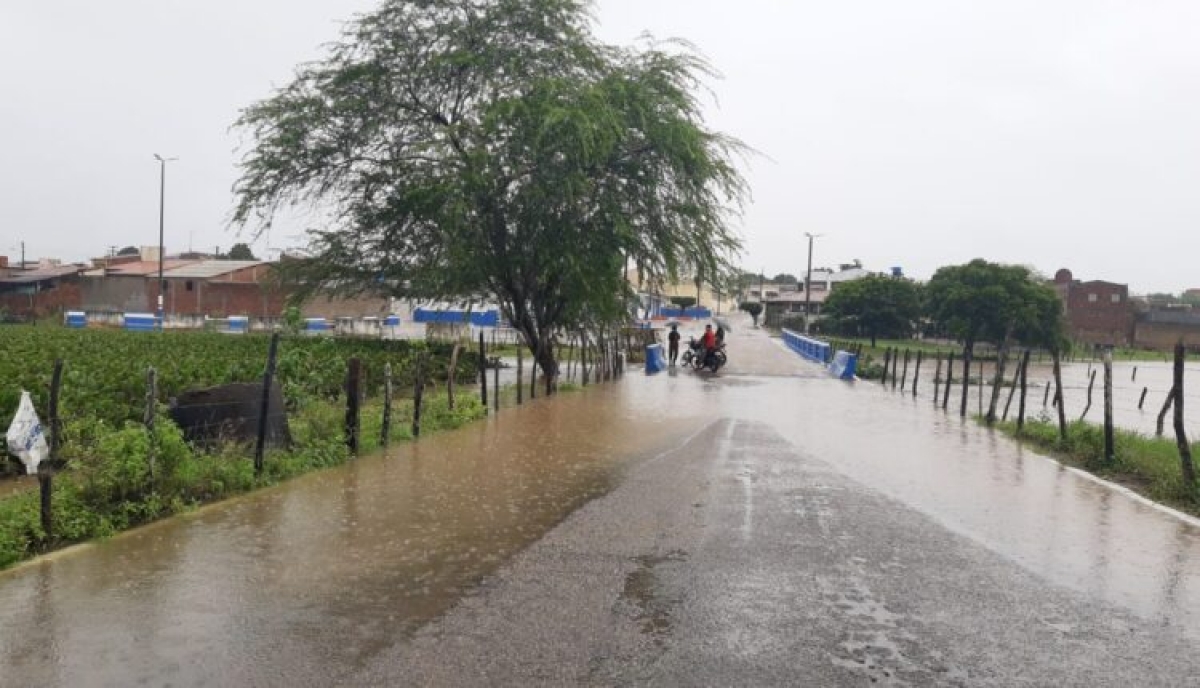 Chuva provoca alagamentos e diversas ocorrências no interior de Sergipe - Foto: Sedurbs/SE