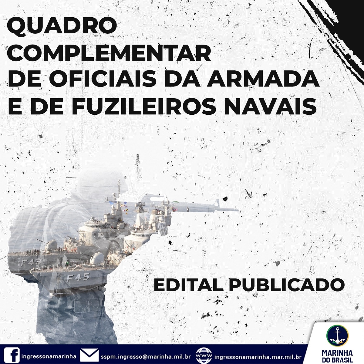 Marinha abre 9 vagas para nível superior - Imagem: Divulgação | Marinha do Brasil