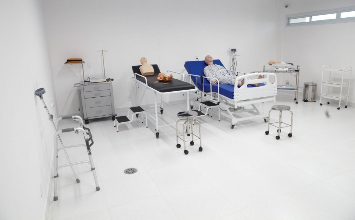Laboratório do Técnico em Enfermagem da Unidade de Nossa Senhora da Glória - Foto: Senac/SE